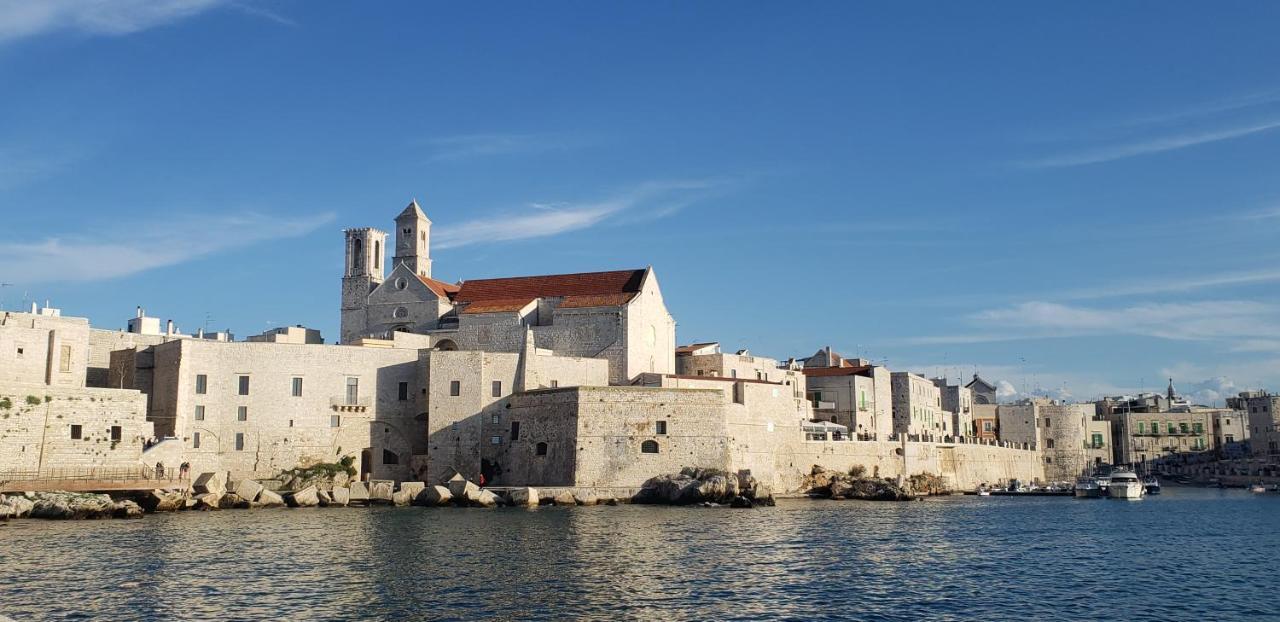 Giovinazzo Historic Apulia Old Town Stone House With Private Patio Leilighet Eksteriør bilde