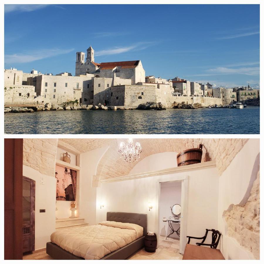 Giovinazzo Historic Apulia Old Town Stone House With Private Patio Leilighet Eksteriør bilde