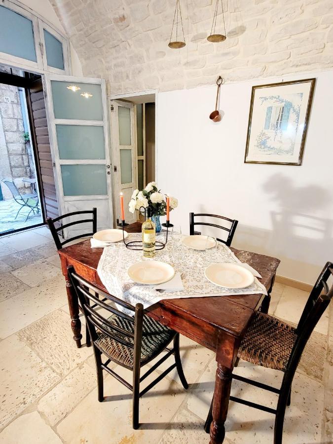 Giovinazzo Historic Apulia Old Town Stone House With Private Patio Leilighet Eksteriør bilde